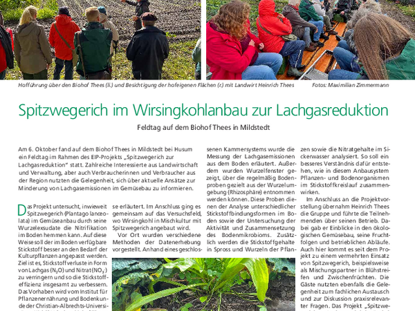 Text und Bilder aus dem Bauernblatt