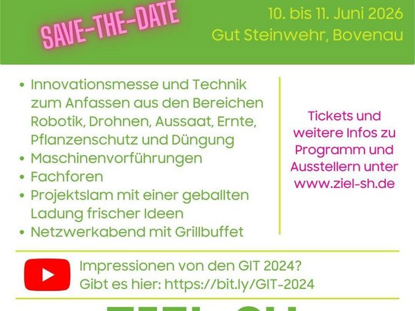 Einladung zu den GIT 2026!